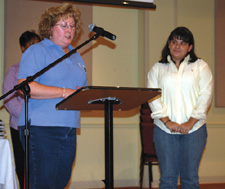 Relay members receive awards