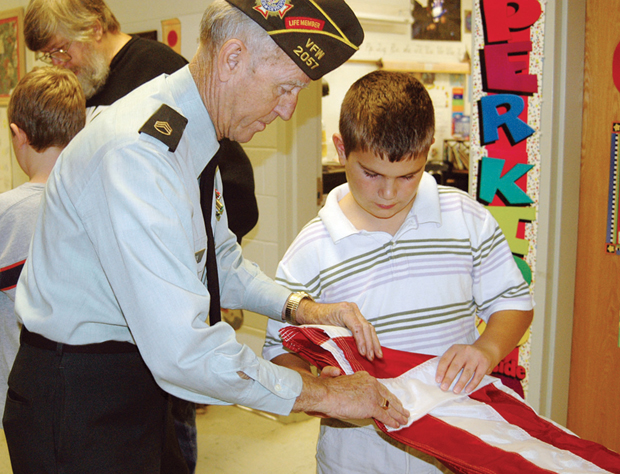 Locals observe Veteran's Day in Nash